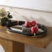 Cyprus - Oval Tray - Black