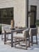 Mozambique - Counter Stool - Beige / Dark Brown