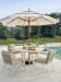 Sand Dune - Round Dining Table - Gray
