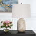 Medan - Table Lamp - Taupe & Gray