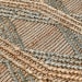 Natural Fiber - 2.6' x 8' Sylmar Rug - Natural/Mineral Blue