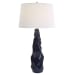 Kavos - Geometric Blue Table Lamp