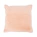 Taiga - 22" x 22" Pillow - Faux Fur Peach