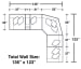 McPherson - 6 Piece Reclining Sectional With 3 Lay-Flat Reclining Seats And Storage Console - Buff