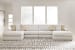 Kestrie - 4-Piece Double Chaise Sectional - Feathered