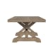 Yellowstone - Dining Table With 2X12" Leaves - Gray