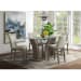 Dapper - Gray Rectangular Counter Table - Gray Finish