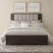 Modern Edge - California King Upholstered Bed - Caffe