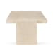 Rizza - Marble Rectangle Coffee Table - White