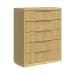 Sylvie - 4 Piece King Wall Bed Bedroom Set (2 Nightstands & Chest) - Natural