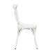 Vintage Series - X Back Side Chair - Antique White