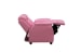Ewing - Children's Recliner, Push Thru The Arm - Pink