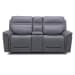 Cooper - Loveseat With Console P3 & Zg - Bleu Gray