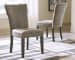 Wollburg - Brown/Beige - 5 Pc. - Rectangular Dining Room Table, 4 Side Chairs
