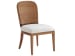 Palm Desert - Bryson Woven Side Chair - Dark Brown