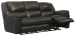 Transformer II - Power Ultimate Sofa With 3 Recliners & Drop Down Table - Chocolate Top Grain Italian Leather Match