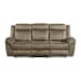 Sorrento - Motion Sofa With Dropdown - T101 Brown