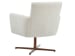 Barclay Butera Upholstery - Brooks Swivel Chair - Bronze - White