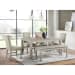 Eleanor - 6 Piece Standard Height Dining Set (Rectangular Table, Four Chairs & Bench) - White