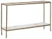 Ryandale - Antique Brass Finish - Console Sofa Table