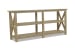 Coastal Teak - X Console Table - Teak