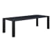 Post - Large Dining Table - Black Oak