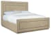 Cascade - King Panel Bed - Light Brown