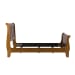 Grandpas Cabin - Queen Sleigh Bed - Light Brown