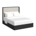 Rosalie - Queen Upholstered Bed - Black