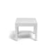 Naples - End Table - White