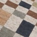 Soumak - Check Rug 5' x 8' - Natural Multi