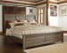 Juararo - King Panel Bed - Dark Brown