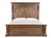 Gallant Grove - Queen Panel Bed With Nightstand - Brown