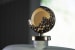 Acario - 11" Jar - Taupe / Gold Finish