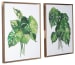 Jakayla - Green/White - Wall Art Set (2/CN)