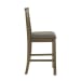 Brook Bay - Upholstered Ladder Back Counter Chair (RTA) - Brown