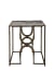 Sandra - End Table - Gray / Bronze