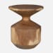 Lynx - Hourglass Accent Table - Dark Brown