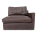 Thurlow - Leather Right Arm Facing Chair - Espresso Brown