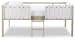 Wrenalyn - White / Brown / Beige - Twin Loft Bed Frame