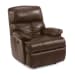Triton - Leather Power Recliner - Dark Brown