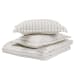 Monaco - 3 Piece Queen Comforter Set - Ivory