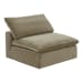 Clay - Performance Fabric Slipper Chair - Light Brown