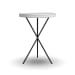 Melody - Chairside Table - White