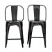Inkwell - Counter Height Dining Chair (Set of 2) - Black