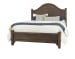 Bungalow Queen Arch Storage Bed Finish Shown - Folkstone(Driftwood)