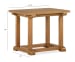 Lindon - Rectangular End Table - Belgian Wheat
