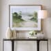 Verdant - Watercolor Landscape Print - Light Brown
