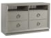 Signature Designs - Zeitgeist White Media Console
