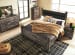 Wynnlow - King Upholstered Poster Bed - Gray